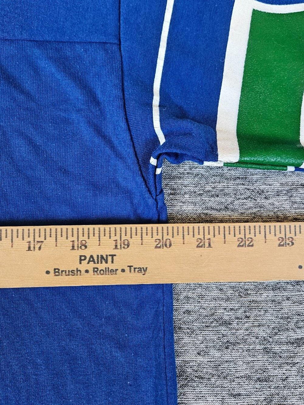 SEATTLE SEAHAWKS Vtg 1980s RAWLINGS 12th Man Fan Jersey T-Shirt Large Made In US - Picture 7 of 9